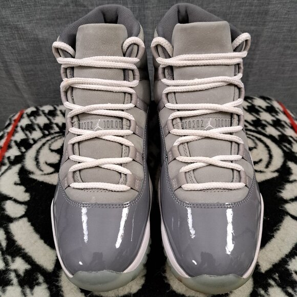 %Size 9 Nike Air Jordan 11 Retro Cool Grey 2021 Men AJ18 main image 9